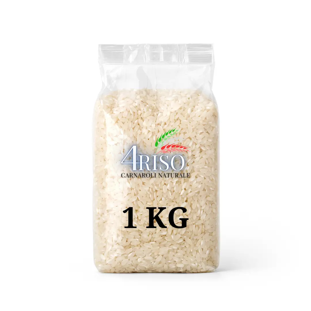 4 x confezioni da 1 kg Riso Carnaroli Classico – Meracinque-Ita